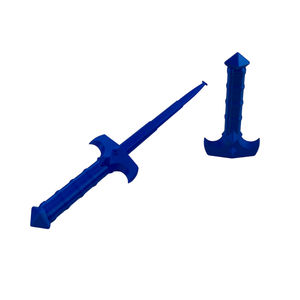 Espada retráctil de gravedad de extrusión impresa en 3D portátil-Juguete de utilería de juego de rol para Cosplay - Product Image 4