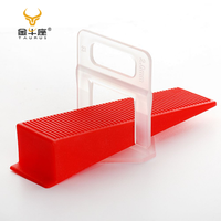 Clips de Système de Nivellement pour Carrelage Étanche, Installation Facile, Épaisseurs 1mm, 1.5mm, 2mm