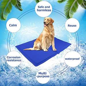 Mode neue wasserdichte wieder verwendbare <span class=keywords><strong>Gel</strong></span> Hund Kühl matte Sommer Kühl kissen Faltbare Hunde matte - Product Image 4