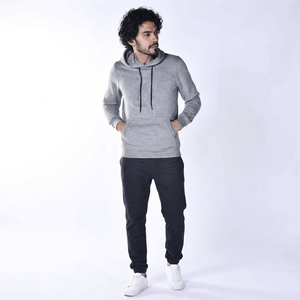 2024 High Quality Customized Half Zip Hoodies for Men Digital Printing 100% Cotton Fleece Oversized Fit Breathable Winter - Product Image 1