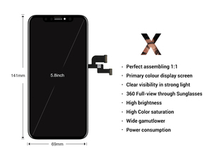2025 meilleure vente Lcd pour <span class=keywords><strong>IPhone</strong></span> <span class=keywords><strong>X</strong></span> écran <span class=keywords><strong>OLED</strong></span> écran tactile numériseur - Product Image 6
