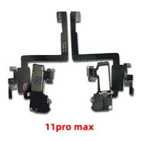 Speaker Telinga Berkualitas Tinggi 100% dengan Sensor Cahaya Proximity untuk iPhone 13 11 Pro Max 12 Mini X XS XR Kabel Fleksibel Earpiece