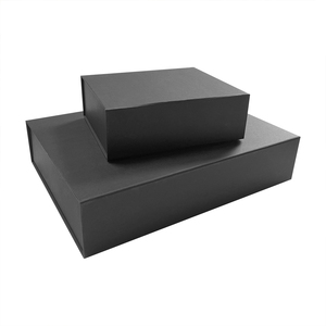 Customizable Recyclable Cardboard Gift Box Black Foam Insert Magnet for Small Businesses for Eye Face Cream Matt <b>Lamination</b> - Product Image 5