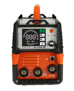 Suministro Directo del Fabricante de Máquina de Soldar Estándar Estadounidense 120A/127V 3 en <span class=keywords><strong>1</strong></span>, Máquina de Soldar de <span class=keywords><strong>1</strong></span> kg <span class=keywords><strong>MIG</strong></span>/MMA/TIG-300A - Product Image 1