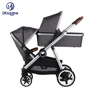 Cochecitos de Bebé Plegables de Lujo con Doble Asiento para Gemelos al por Mayor - Product Image 4