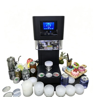 Machine de scellage automatique des boîtes en aluminium et en PET