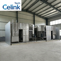 Congélateur spiral automatique Celink - Machine de congélation IQF industrielle pour la transformation des fruits de mer, de la viande et de la volaille