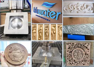 Mini graveur CNC pour sculpture sur bois, appareil à graver 3D et acrylique, 3 à 4 axes, 1325 1530 2030, usine chinoise