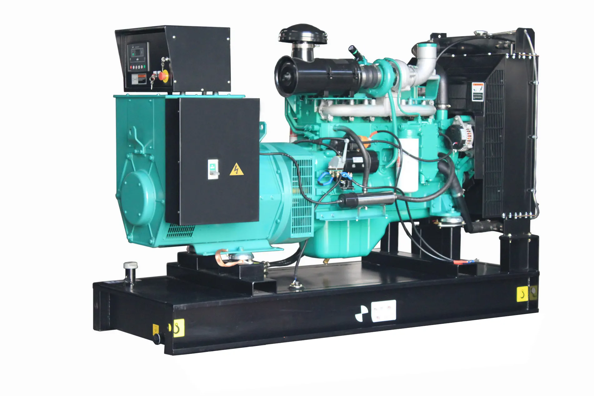 Motor 4BTA3.9-G2 jeneratör üç fazlı sessiz ses geçirmez jeneratör ile yüksek kalite 40KW/50KVA elektrik güç jeneratör
