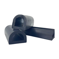 Bouée de protection marine en caoutchouc EPDM profil D pour marinas, pontons, quais – Protection des bords haute résilience, résistante aux intempéries – OEM ODM