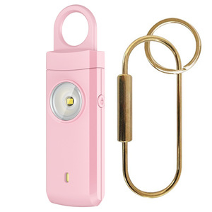 Alarme personnelle rechargeable 130 dB avec sirène puissante, USB Type-C et indicateur LED pour la sécurité des femmes, des personnes âgées et des enfants - Product Image 2