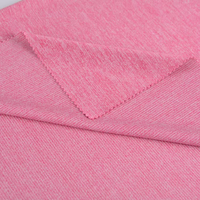 Tissu Interlock en Rayonne et Polyester 230 GSM 160 CM, Double Face, Extensible, Doux, Teint en Fil Cationique Recyclé, Idéal pour Chemises, Costumes et Robes