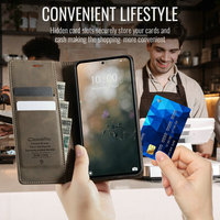 Étui de téléphone en cuir magnétique NFC avec support pour Redmi Note 15 Pro 4G