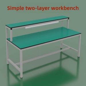 Nouvelle table de travail antistatique pour atelier, ligne d'assemblage, exploitation d'usine, inspections en laboratoire, banc de travail, maintenance, éclairage - Product Image 3