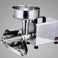 Rvs Tomaat Plakken Verwerking Machine Mango Pulper Fruit Puree Groente Pulp Making Machine