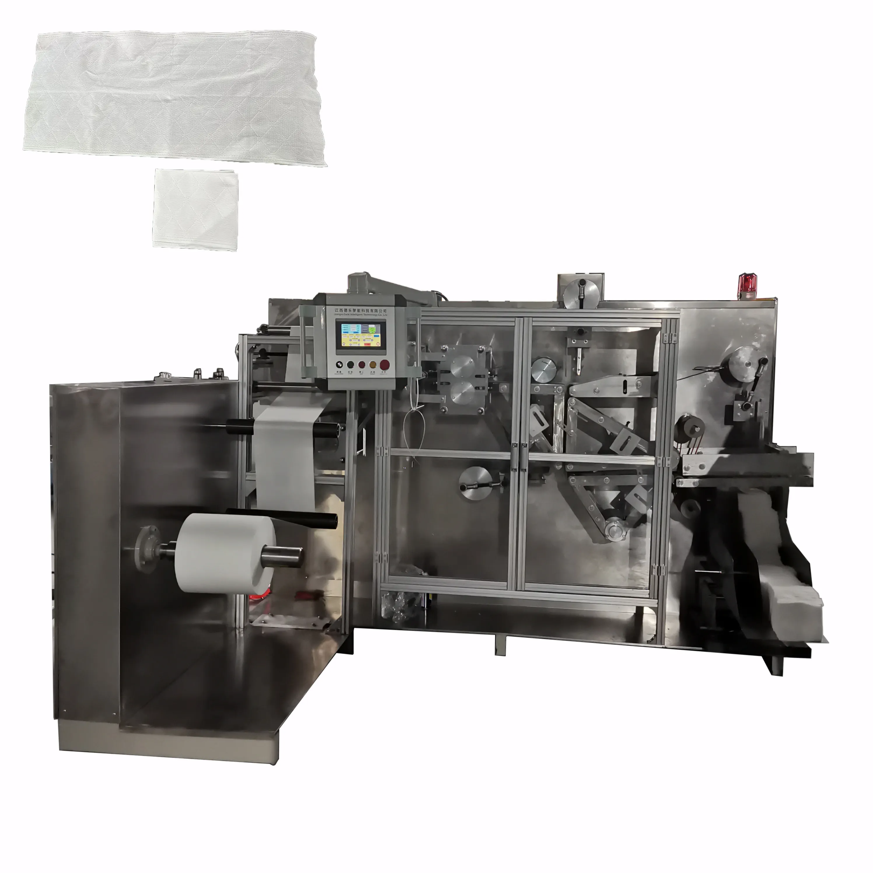 छोटे एन Z गुना स्वचालित रेस्टोरेंट नैपकिन तह मशीन उत्पादन लाइन पेपर नैपकिन ऊतक बनाने की मशीन
