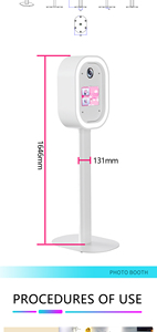 Cabina Fotografica Professionale in Alluminio 2026 Compatibile con DSLR e iPad, Chiosco Selfie Portatile per <span class=keywords><strong>Noleggio</strong></span> Eventi - Product Image 6