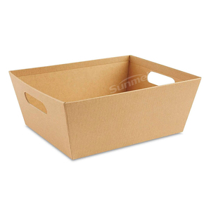 Cestas de Regalo Vacías de Cartón Apilables Personalizadas para Vino y Contenedor de Cestas de Regalo - Product Image 5