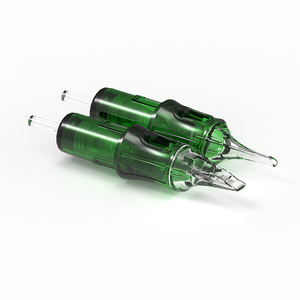 Cartouche d'aiguilles de tatouage permanentes en acier inoxydable OEM de haute qualité, personnalisées, stérilisées au gaz EO pour l'art corporel - Product Image 1