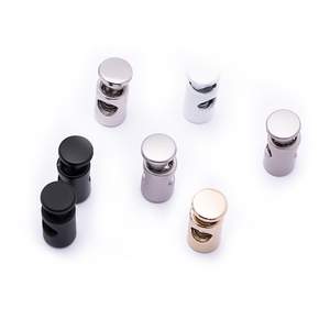 Bán buôn Kẽm hợp kim vàng, bạc màu sắc mùa xuân kim loại dây <span class=keywords><strong>Stopper</strong></span> cho áo - Product Image 3