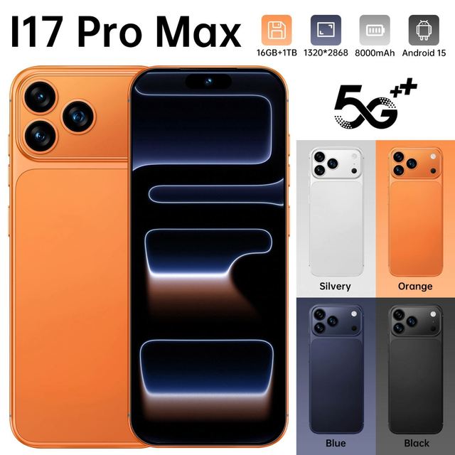 Phone 17 Pro Max 16GB+1TB 5g Smartphone 6.9 Inch Screen Dual Sim Card I17 Pro Max 5g Mobile Phone