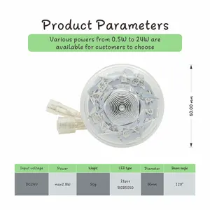 눈부심 프로그래밍 가능한 DMX 60mm LED 카보 숑 라이트 회전 목마 포인트 조명 놀이 박람회장 장식 조명