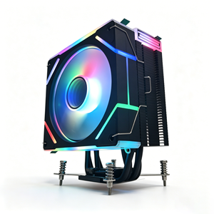 120mm 4热管CPU散热器，适用于LGA1700/1851&AMD AM5 ARGB风扇 PWM高性能风冷散热器 - Product Image 2