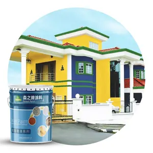Revêtement mural décoratif, peinture de construction, extérieur de maison