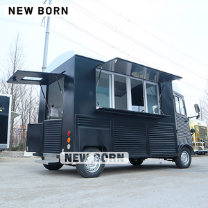 Rimorchio e Furgone Alimentare Mobile Guidabile, <span class=keywords><strong>Cucina</strong></span> Mobile per Catering, Costruzione in Vetroresina per <span class=keywords><strong>Snack</strong></span>, Dolciumi, Patatine - Resistente alla Ruggine - Product Image 3