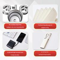 Logo personnalisé Entreprise de luxe de haute qualité Cadeaux d'affaires avec Journal Notebook Pen Cup Power Bank Sets