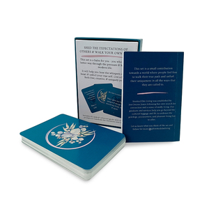 Lectures psychiques positives quotidiennes imprimées personnalisées de haute qualité Affirmation cartes à jouer Instruction de couture de selle pour la famille - Product Image 4