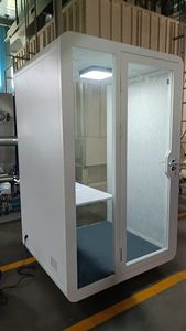 Office School <strong>Chair</strong> Seating Online Meeting Pods Privacy Pod Single Soundproof <strong>Telephone</strong> Booth - Product Image 4
