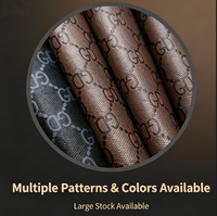 Cuir synthétique imprimé, imperméable, résistant à l'abrasion, en PVC, pour matériaux de sacs à main