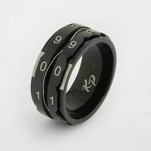 Knitpro high quality Stainless Steel - coated Black And colour Row Counter Rings track your knitting pattern DIY hand knitting