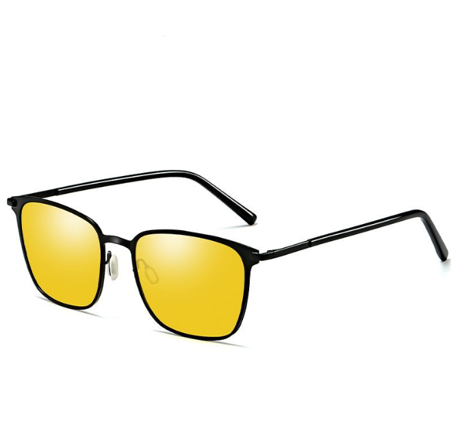 Очки ночного видения для мужчин и женщин, квадратные Ночные очки для вождения