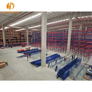 Sistemi di scaffali di stoccaggio per carichi pesanti che impilano unità di stoccaggio in metallo Rack per magazzino in acciaio Pallet Racking - Product Image 2