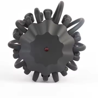 Masseur de tête électrique sans fil Rechargeable portable masseur de tête à usage domestique pour détendre le corps entier favorisant le sang