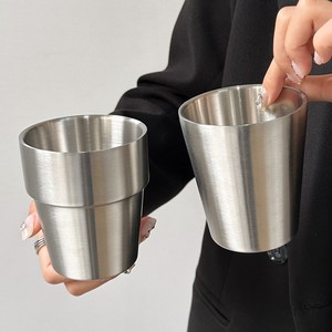 Taza de Acero Inoxidable Estilo Retro para Latte, Inspirada en el Estilo Industrial de Instagram, para <span class=keywords><strong>Espresso</strong></span>, Americano Helado y Bebidas Frías - Product Image 2