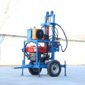 <span class=keywords><strong>เครื่อง</strong></span><span class=keywords><strong>เจาะ</strong></span>บ่อน้ำแบบเคลื่อนที่ขนาดเล็ก ล้อเลื่อนได้ ความลึก 120 เมตร <span class=keywords><strong>เครื่อง</strong></span><span class=keywords><strong>เจาะ</strong></span>ไฮดรอลิกดีเซล สำหรับ<span class=keywords><strong>เจาะ</strong></span><span class=keywords><strong>ดิน</strong></span>ชั้นทรายละเอียด - Product Image 3