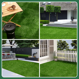 Dalles de gazon artificiel emboîtables, imperméables et résistantes à l'usure, pour l'aménagement paysager des balcons, des jardins et les zones de loisirs pour animaux de compagnie. - Product Image 3