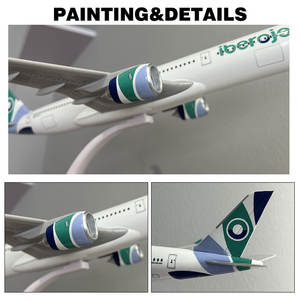 Modelo de Avión <span class=keywords><strong>Airbus</strong></span> <span class=keywords><strong>A350</strong></span>-<span class=keywords><strong>900</strong></span> de Iberojet Airlines a Escala 1:200, Regalo, Decoración de Escritorio - Product Image 5