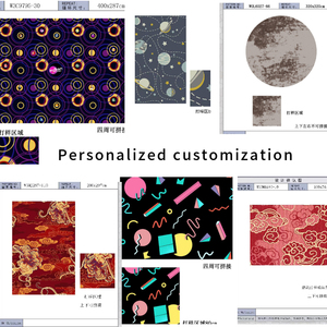 Tappeto moderno in poliestere Antiderapant di alta qualità lavabile in lavatrice per soggiorno camera da letto parete <span class=keywords><strong>Hotel</strong></span> colore solido morbido elegante - Product Image 3