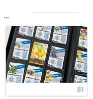 Classeur à 9 pochettes en cuir PU, compatible avec les classeurs porte-cartes, album de cartes pour MTG, TCG, Yugioh, cartes de jeux et de sports