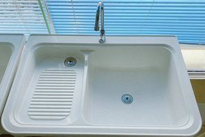 Plan de travail en pierre de quartz pour la maison, bac à linge, meuble pour machine à laver, lavabo, planche à laver, lavabo de <span class=keywords><strong>balcon</strong></span> - Product Image 2