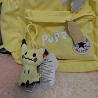 Vente en gros de porte-clés en peluche Pokémon de haute qualité, 4 pouces (10 cm), Pikachu, Psyduck, Eevee, jouet en peluche