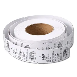 250g Printing Blank Clothing Garment Hang Tags With Roll Label