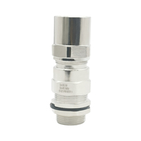Prix de gros Npt 1/2 Npt 3/4 Presse-étoupe intérieure et extérieure blindée à double compression antidéflagrante