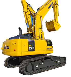 Nouvelle Excavatrice Komatsu PC 220 de 22 Tonnes en Stock au Japon – Excavatrice Hydraulique sur Chenilles Komatsu d'Occasion à Vendre - Product Image 1