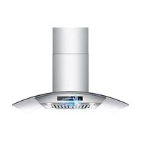 30-дюймовая настенная вытяжка 380 CFM с отделкой из нержавеющей стали, LED-дисплеем, цифровым управлением, мощностью 230 Вт, супермощным всасыванием 17 м³/мин, OEM/ODM