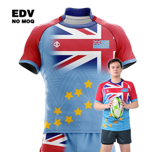 Maillot de rugby à sublimation personnalisée de haute qualité Maillot d'équipe extensible personnalisé Maillot de rugby pour femme - Product Image 3